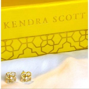 Kendra Scott Rue Stud Earrings in Gold - NWOT
